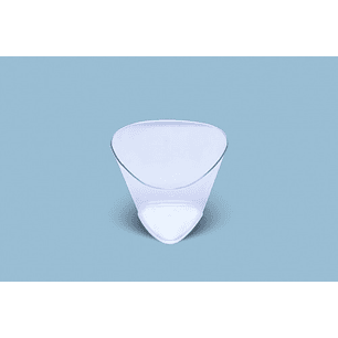 Copa Triangular Para Postres Petite 6oz 28gr X12 Unidades