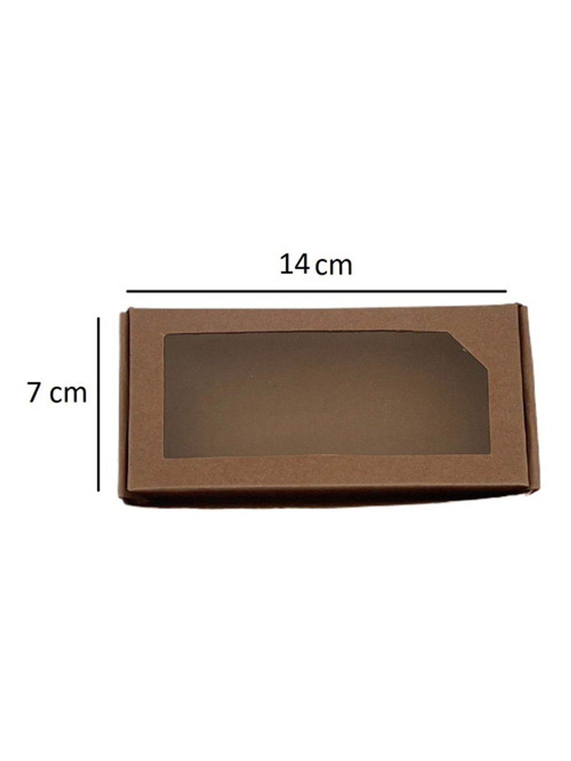 5 Cajas De Cartón Kraft Multiuso Autoarmables 14x7x3 Cm No2 1