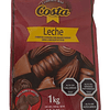 Cobertura De Chocolate Costa Barra Leche 1 Kg