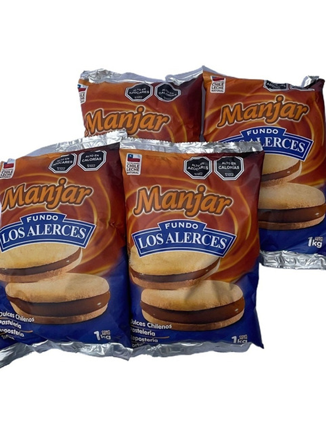 Pack 4 Manjar Fundo Los Alerces 1