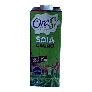 Leche Vegetal Bebida De Soya Cacao Orasí 1 L