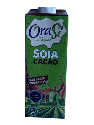 Leche Vegetal Bebida De Soya Cacao Orasí 1 L