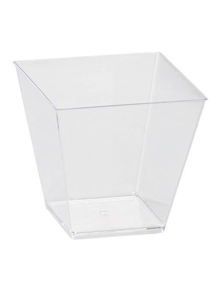 Copa Cuadrada Para Postres Petite 2oz (60 Ml) X 24 Unidades 1