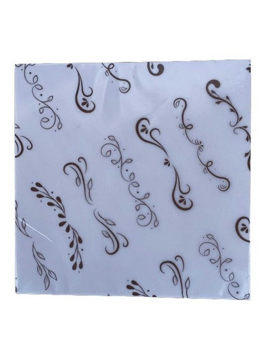 Papel Para Alfajor Antigrasa 14, 5cm X 14,5 Cm 100 Unidades 2