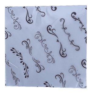 Papel Para Alfajor Antigrasa 14, 5cm X 14,5 Cm 100 Unidades