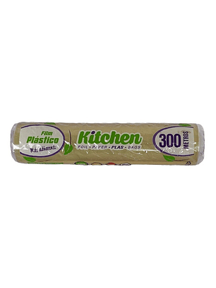 Film Alusa Plástico Transparente Cocina Pvc 30 Cm X 300 Mt