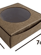 5 Cajas De Cartón Kraft Multiuso Autoarmable 7x7x3cm  N°1 - Miniatura 2