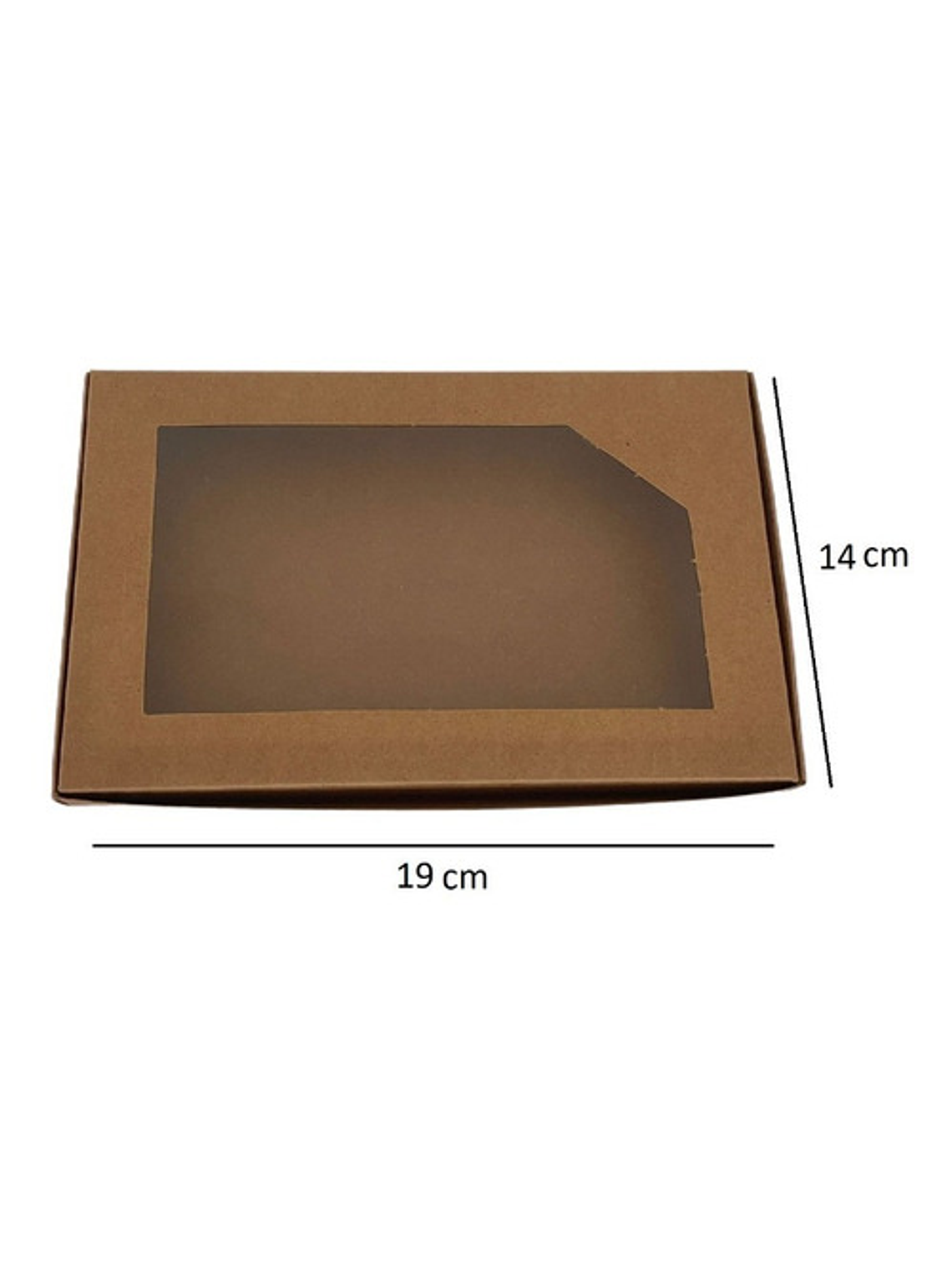 5 Cajas De Cartón Kraft Multiuso Autoarmables  19x14x4 N°6 1