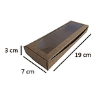 5 Cajas De Cartón Kraft Multiuso Autoarmable 19x7x3cm  N°3 2