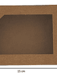 5 Cajas De Cartón Kraft Multiuso Autoarmable 15x12x3cm  N°4 - Miniatura 1