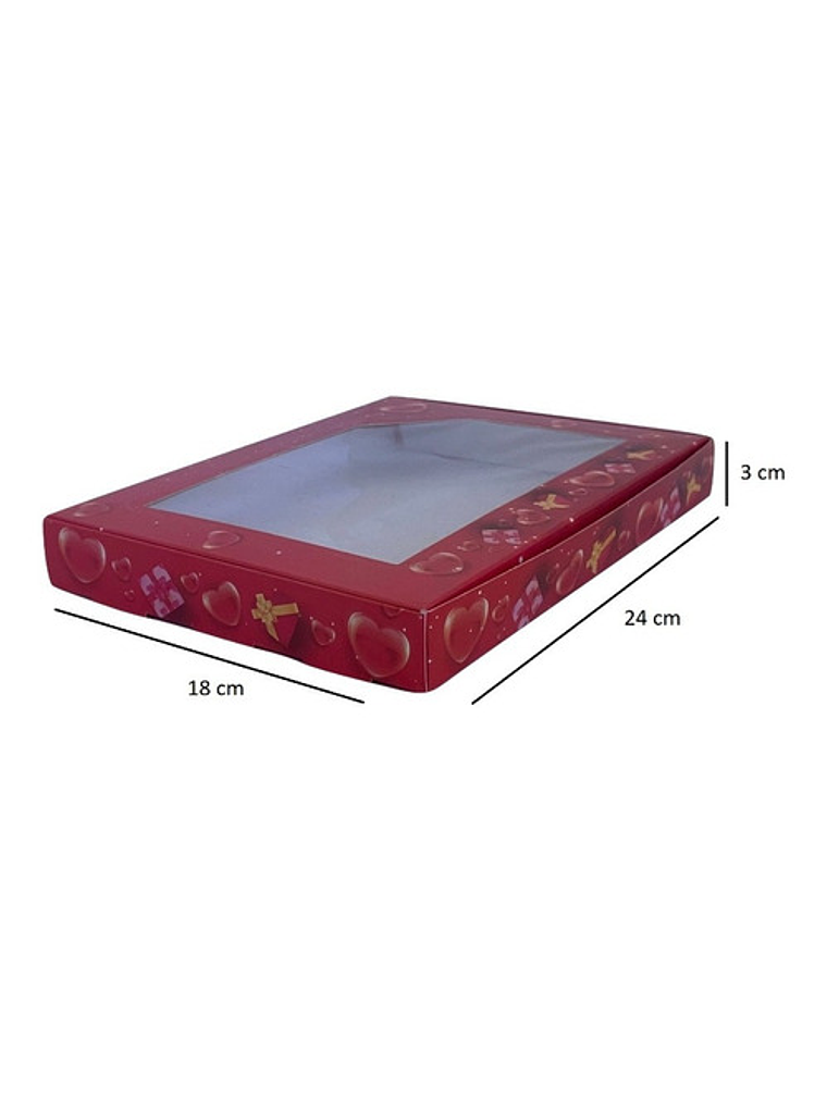10 Cajas Desayuno Fines Varios San Valentín 24x18x3cm N°12 2
