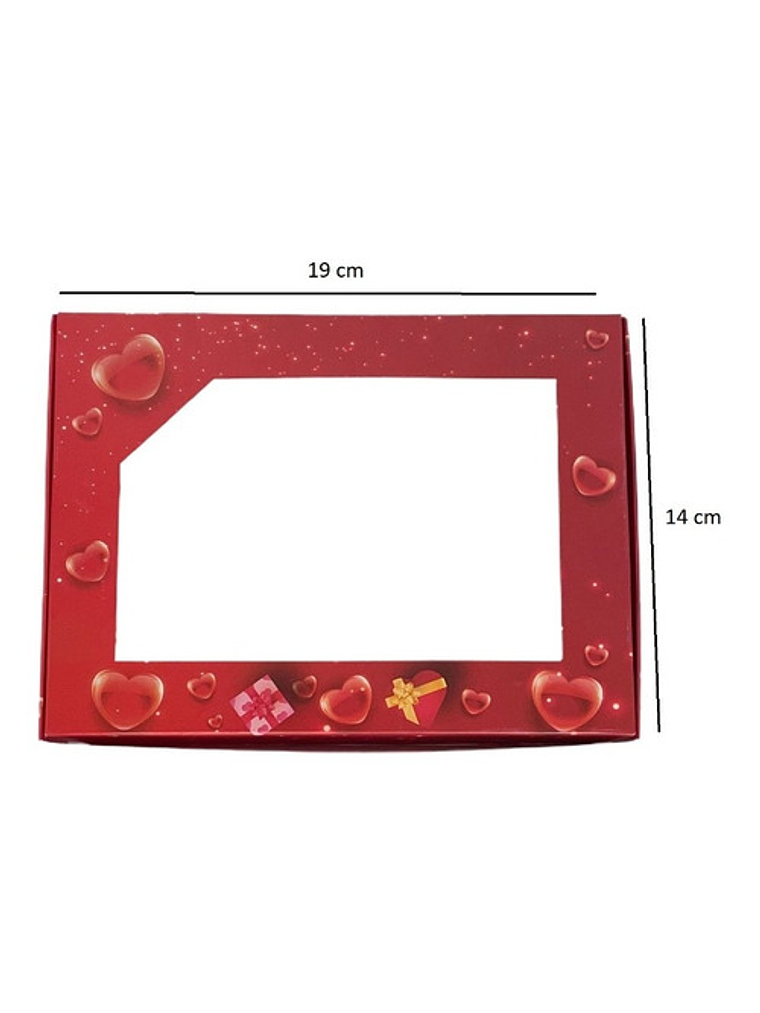 10 Cajas Desayuno Fines Varios San Valentín 19x14x4cm N°6a 1