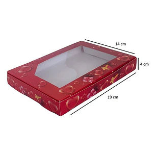 10 Cajas Desayuno Fines Varios San Valentín 19x14x4cm N°6a