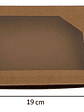 5 Cajas De Cartón Kraft Multiuso Autoarmable 19x14x3cm  N° - Miniatura 1