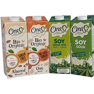 Pack 4 Leches Vegetal Orasí 1 Lt