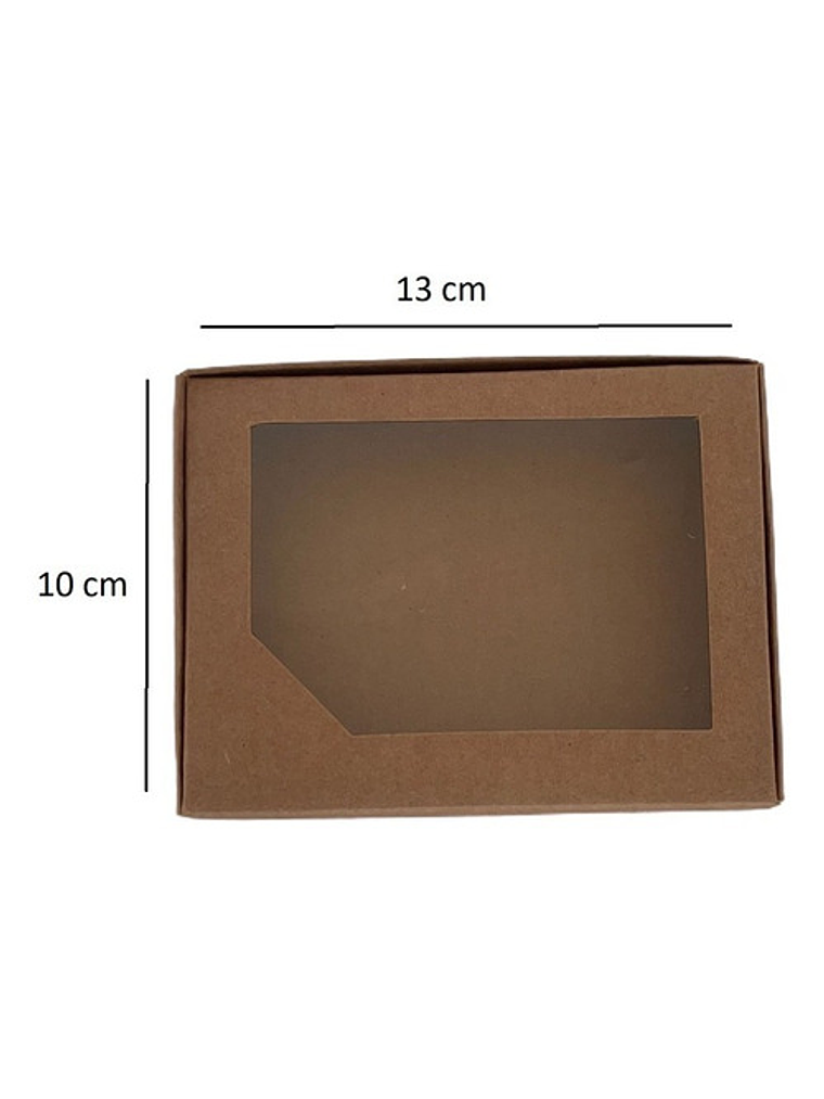 5 Cajas De Cartón Kraft Multiuso Autoarmable 13x10x3cm N°13 1