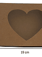 5 Cajas Cartón Multiuso Autoarmable Corazón 19x14x3 N°6bc - Miniatura 1