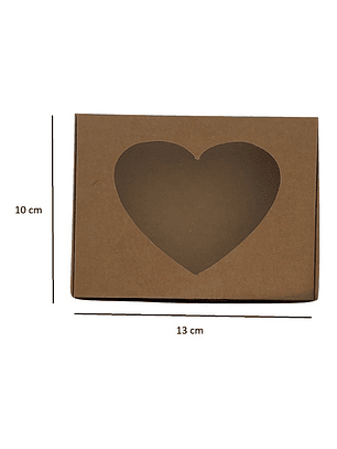 5 Cajas Cartón Kraft Multiuso Autoarmable 13x10x3 N°13c