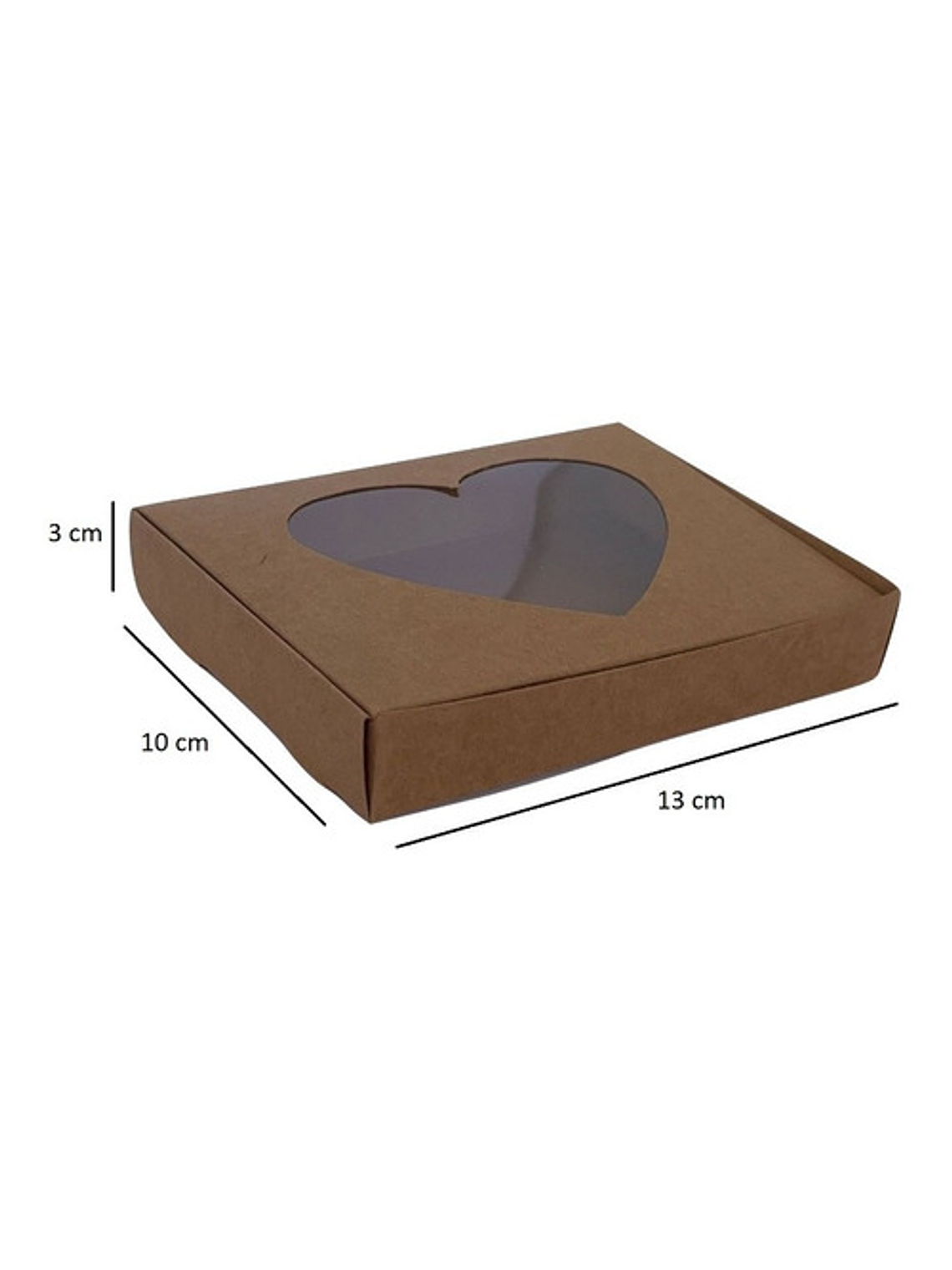 5 Cajas Cartón Kraft Multiuso Autoarmable 13x10x3 N°13c 2