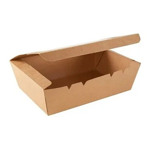 10 Unidades Caja Cartón Kraft 1600 Ml