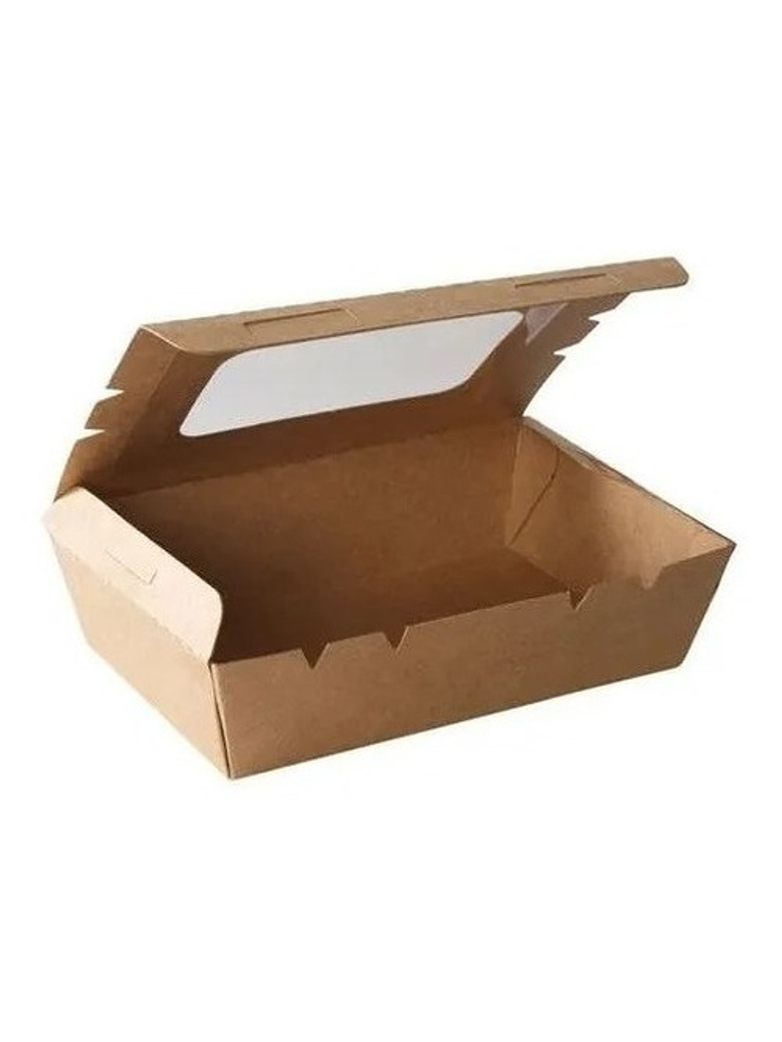 10 Unidades Caja Cartón Kraft 1600 Ml 4