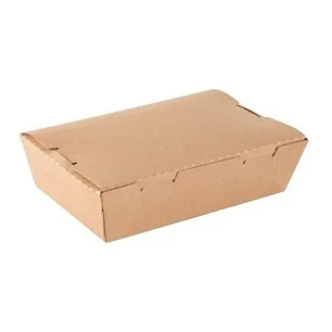 10 Unidades Caja Cartón Kraft 900 Ml