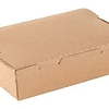 10 Unidades Caja Cartón Kraft 900 Ml