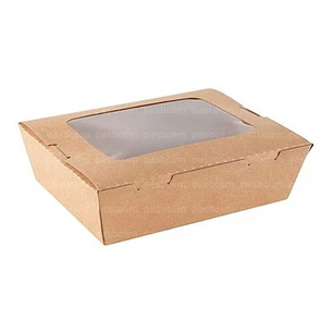 10 Unidades Caja Cartón Kraft 900 Ml