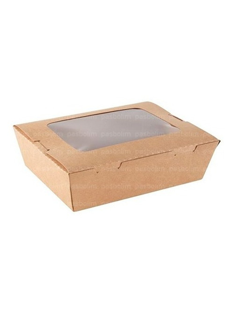 10 Unidades Caja Cartón Kraft 900 Ml 2