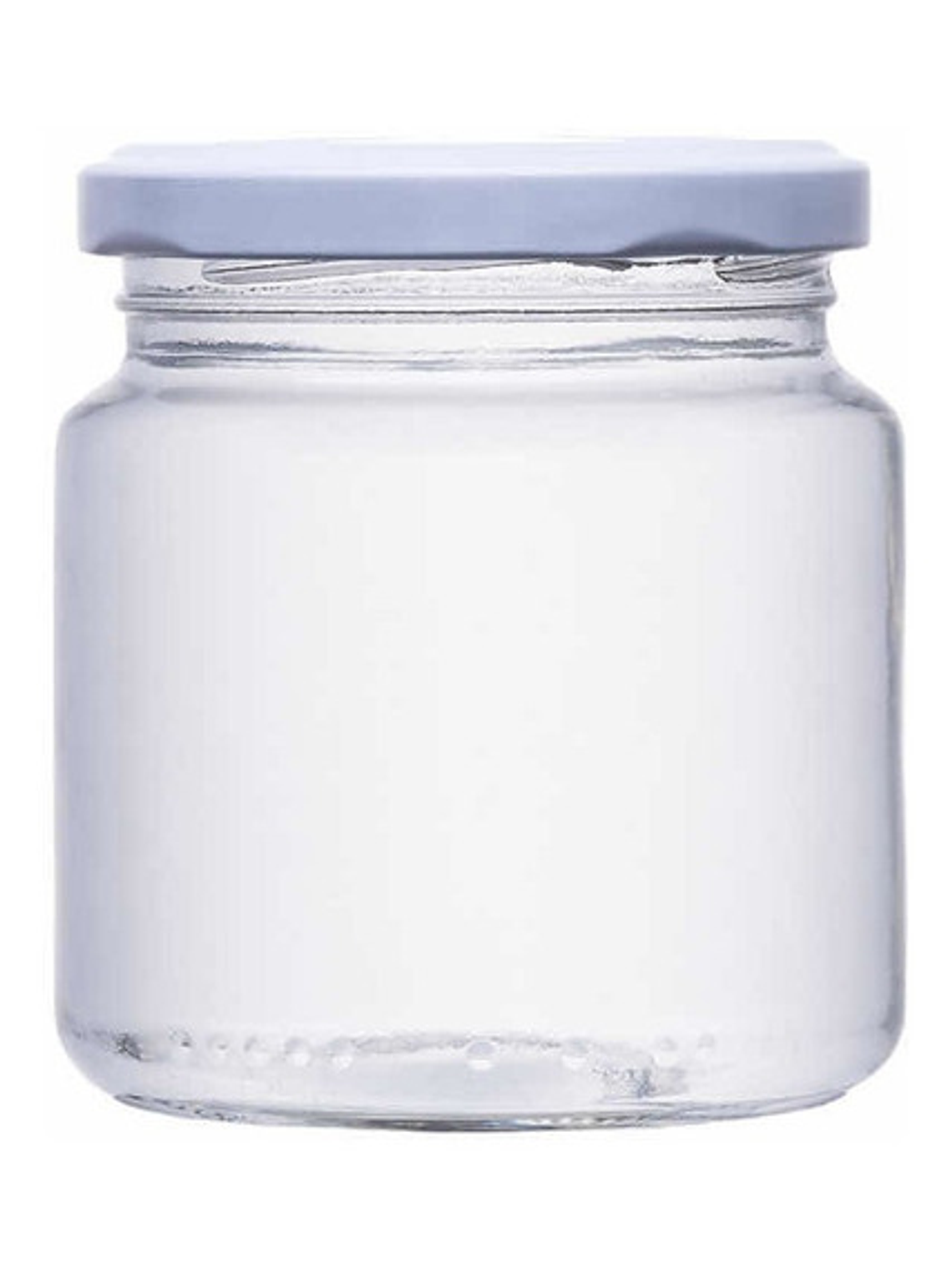 Pack 12 Frascos Conserveros  260 Cc Con Tapa Blanca 1