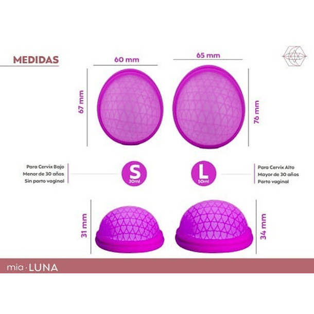 Disco Menstrual Mia Luna Talla S 2