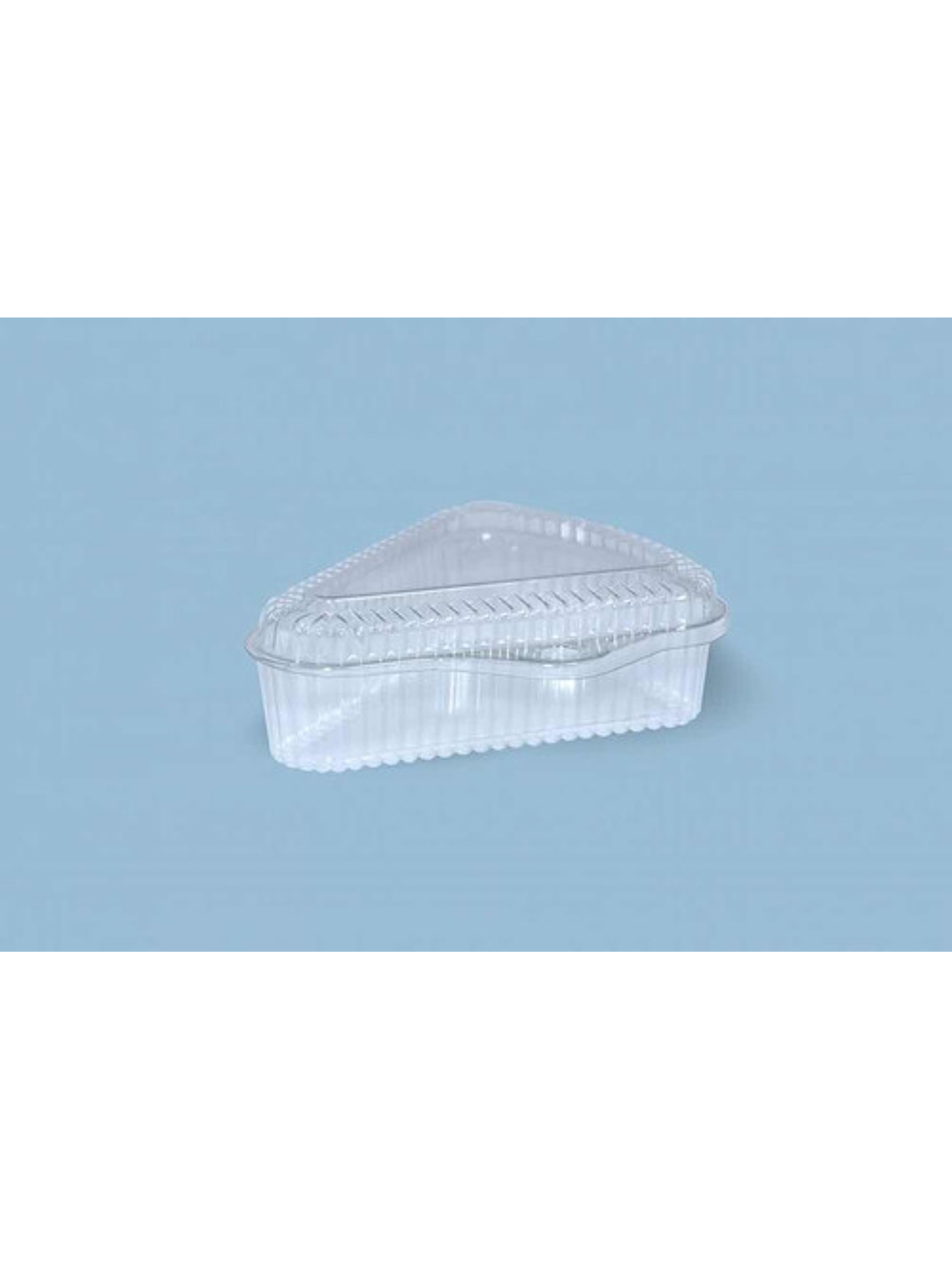 Envase Transparente Cristal Triangular 11x7 Cm 50 Unid. 1