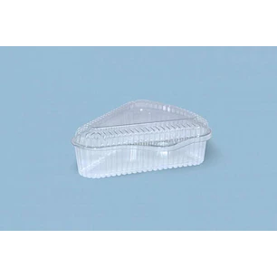 Envase Transparente Cristal Triangular 11x7 Cm 50 Unid.