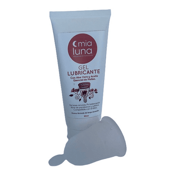 Copa Menstrual Mia Luna Y Gel Lubricante 4