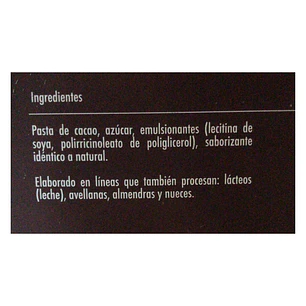 Chocolate Neucober Variedades Alto Cacao 200 Grs