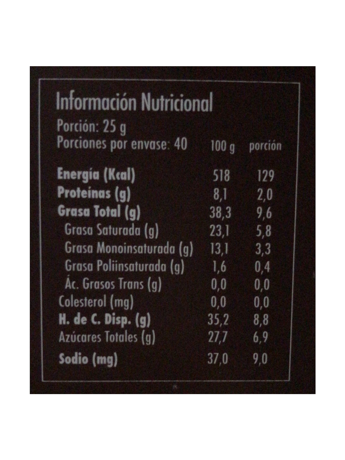 Chocolate Neucober Variedades Alto Cacao 200 Grs 7