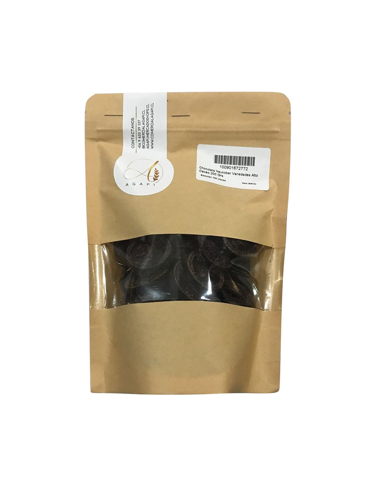 Chocolate Neucober Variedades Alto Cacao 200 Grs 9