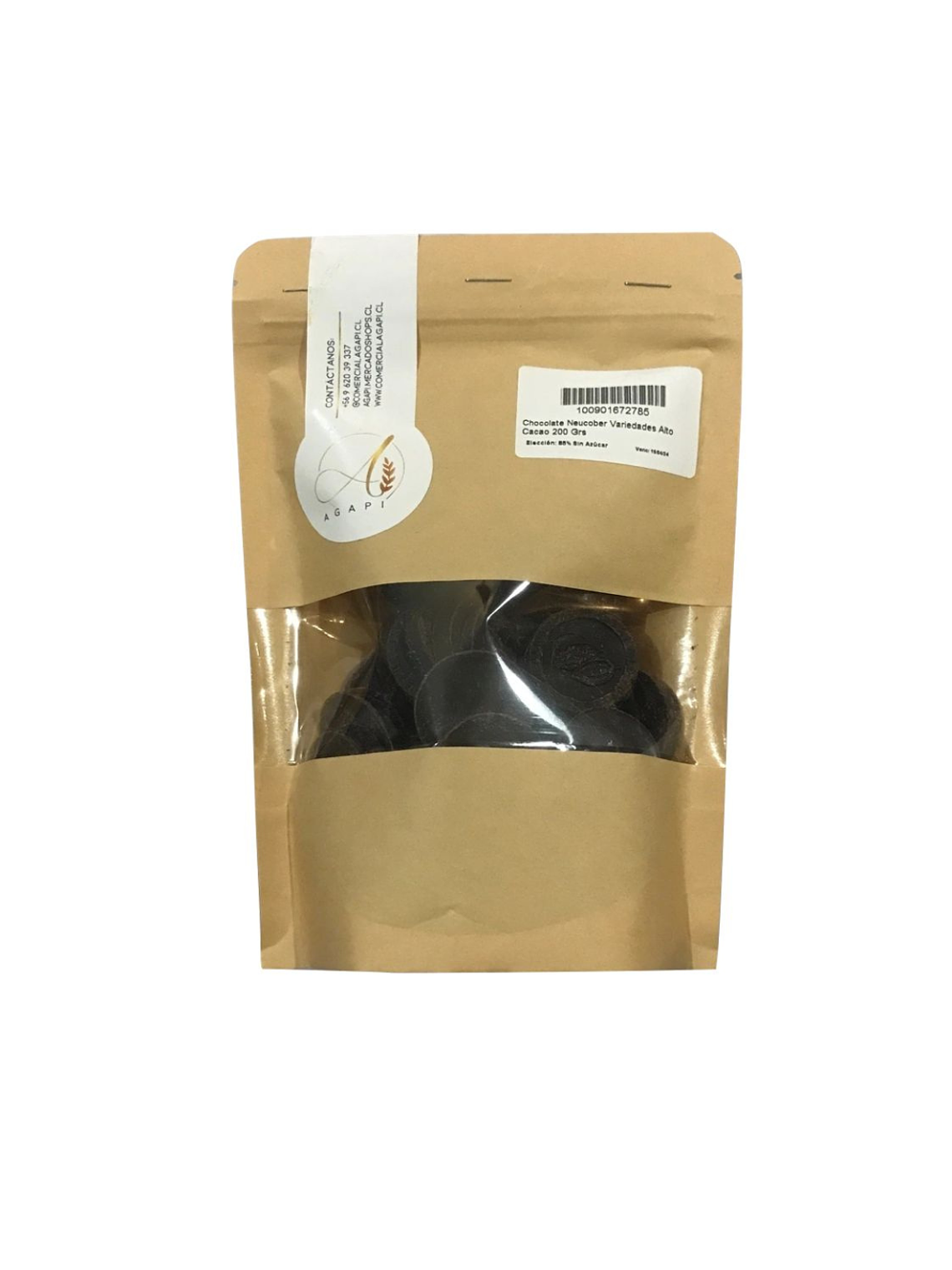 Chocolate Neucober Variedades Alto Cacao 200 Grs 13