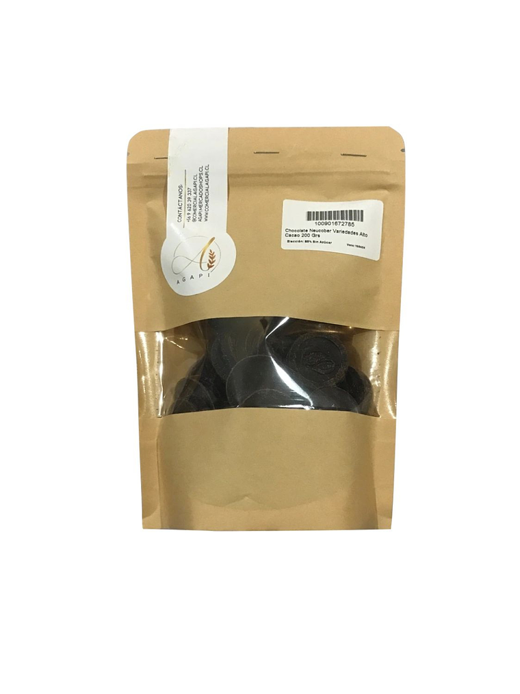 Chocolate Neucober Variedades Alto Cacao 200 Grs 13