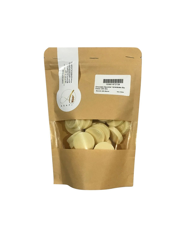 Chocolate Neucober Variedades Alto Cacao 200 Grs 17