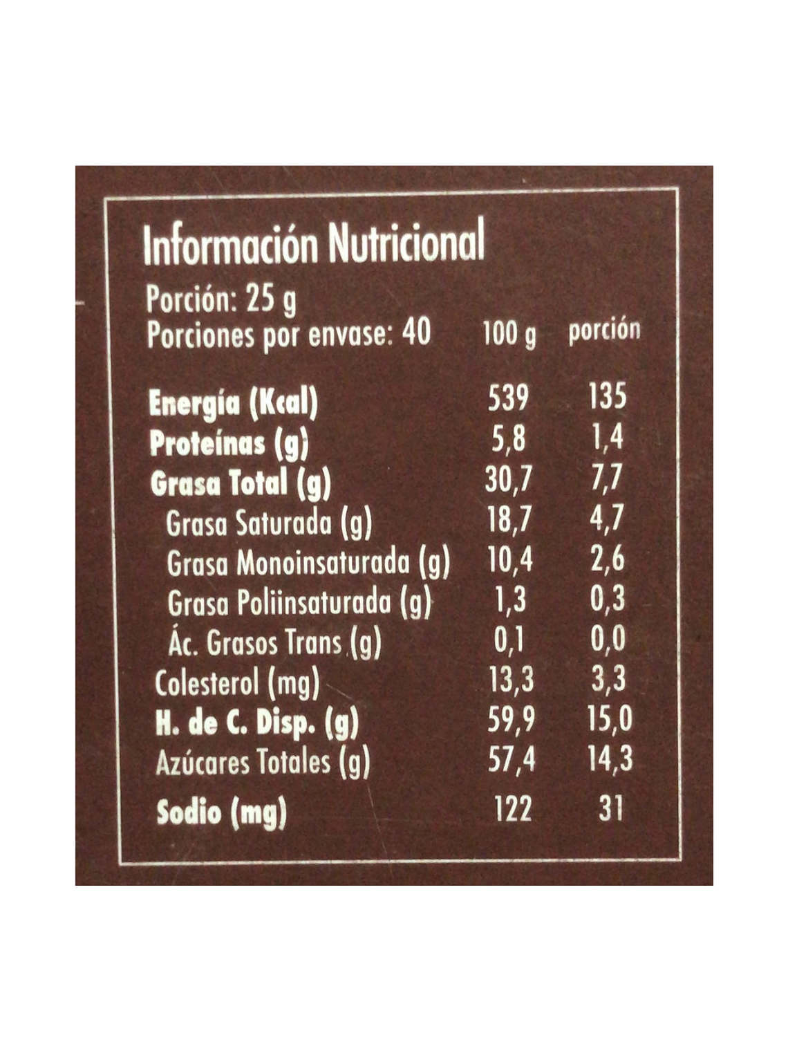 Chocolate Neucober Variedades Alto Cacao 200 Grs 19