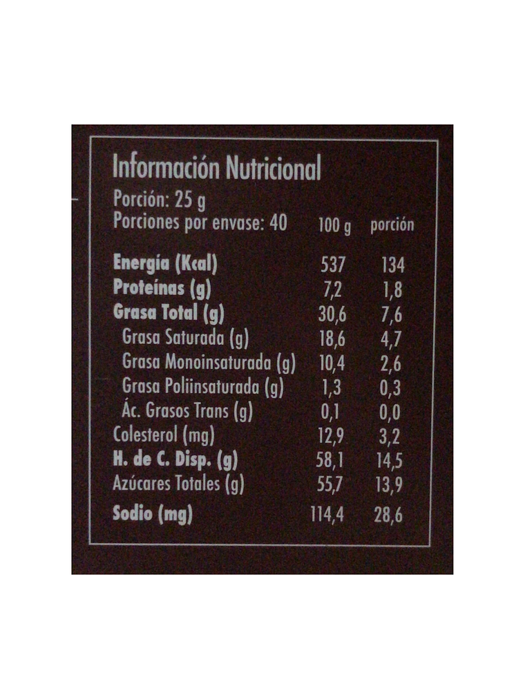 Chocolate Neucober Variedades Alto Cacao 200 Grs 23