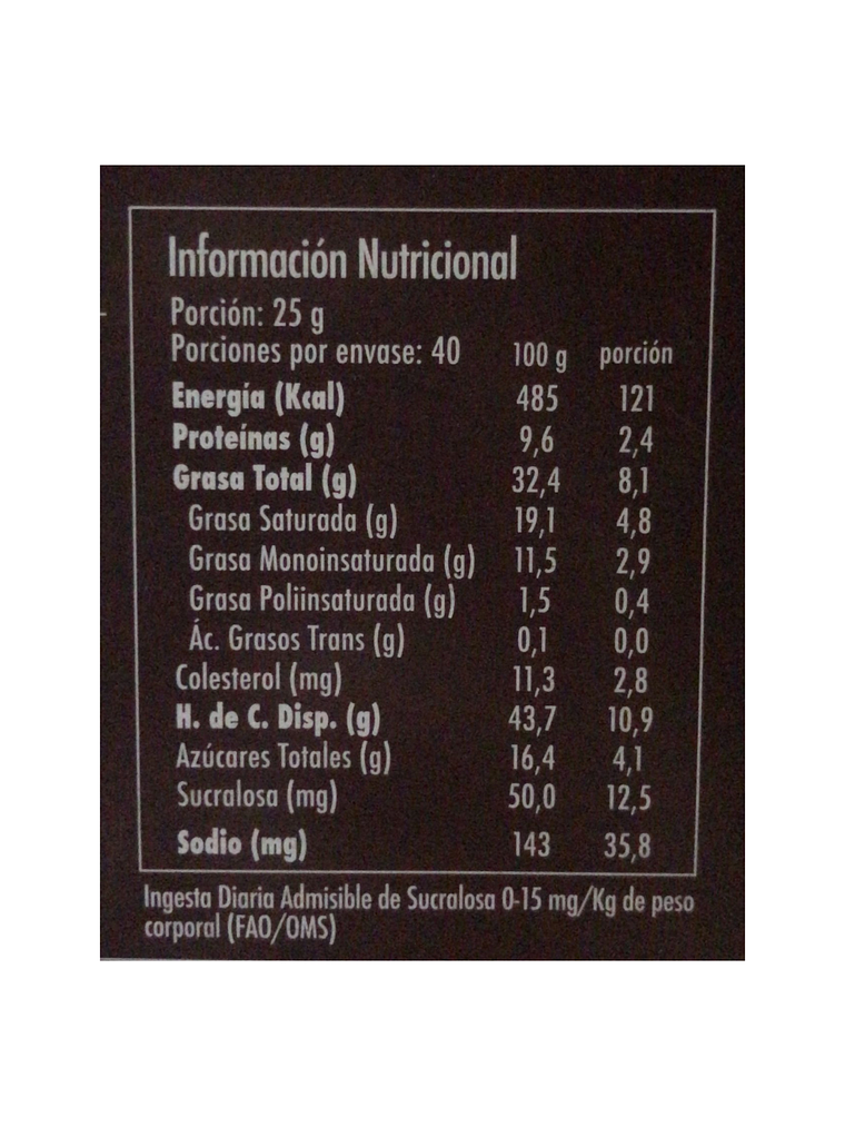 Chocolate Neucober Variedades Alto Cacao 200 Grs 27