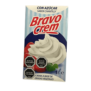 Crema Chantilly Bravo Crem 1 Litro