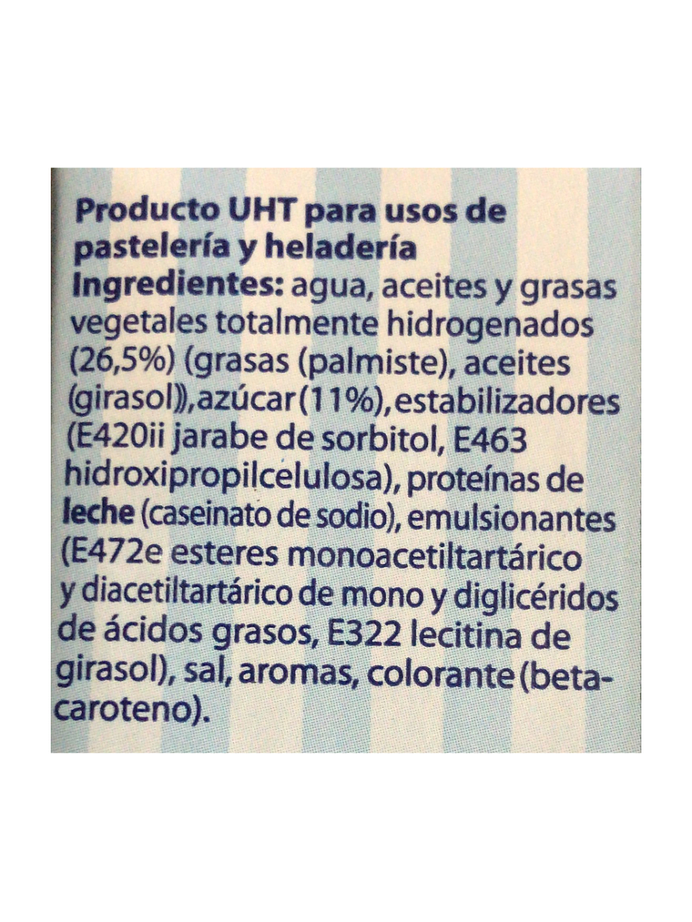 Crema Chantilly Bravo Crem 1 Litro 2