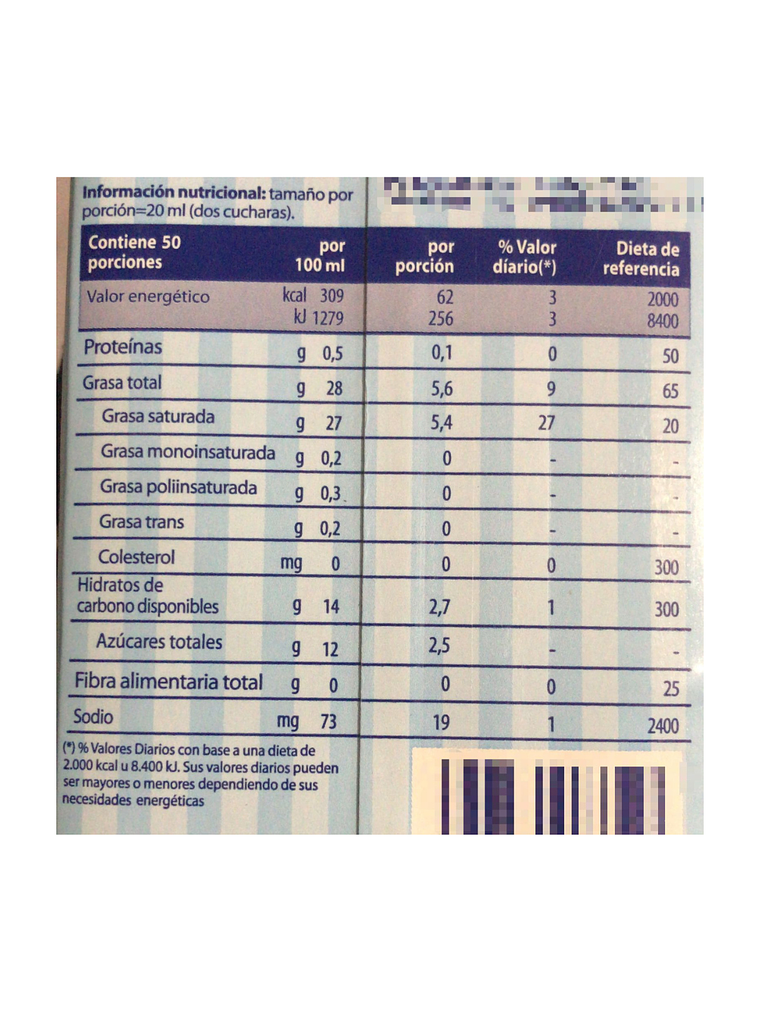 Crema Chantilly Bravo Crem 1 Litro 3
