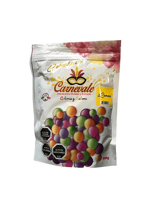 Cobertura Chocolate Carnevale Color Y Sabor Limón 500 Grs