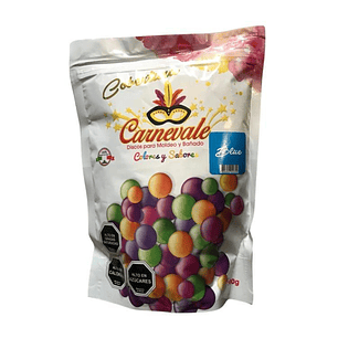 Cobertura Chocolate Carnevale Color Y Sabor Blue 500 Gra