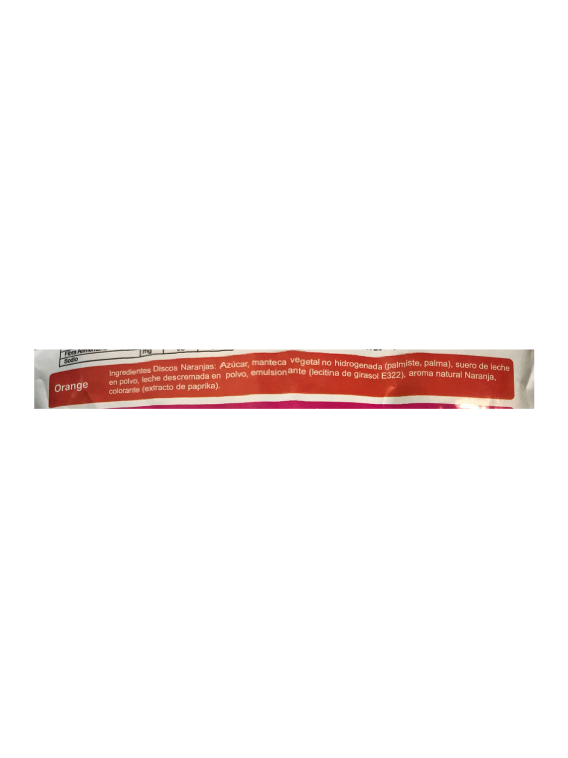 Cobertura Chocolate Carnevale Color Y Sabor Naranjo 500 Grs 4