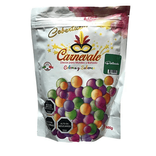 Cobertura Chocolate Carnevale Color Y Sabor Pistacho 500 Grs